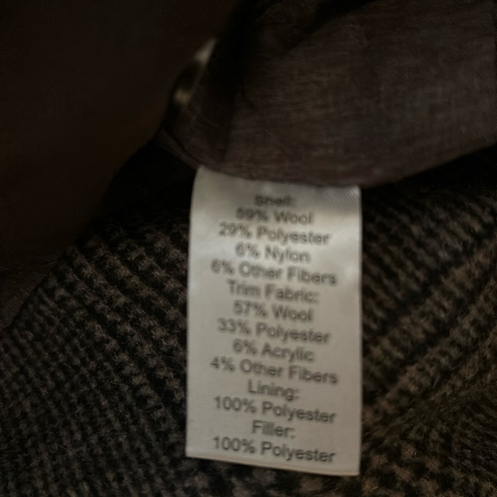Jos A Bank Limited Wool stroller with removable lining - Picture 8 of 9